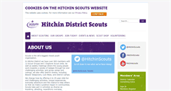 Desktop Screenshot of hitchinscouts.org