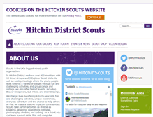 Tablet Screenshot of hitchinscouts.org